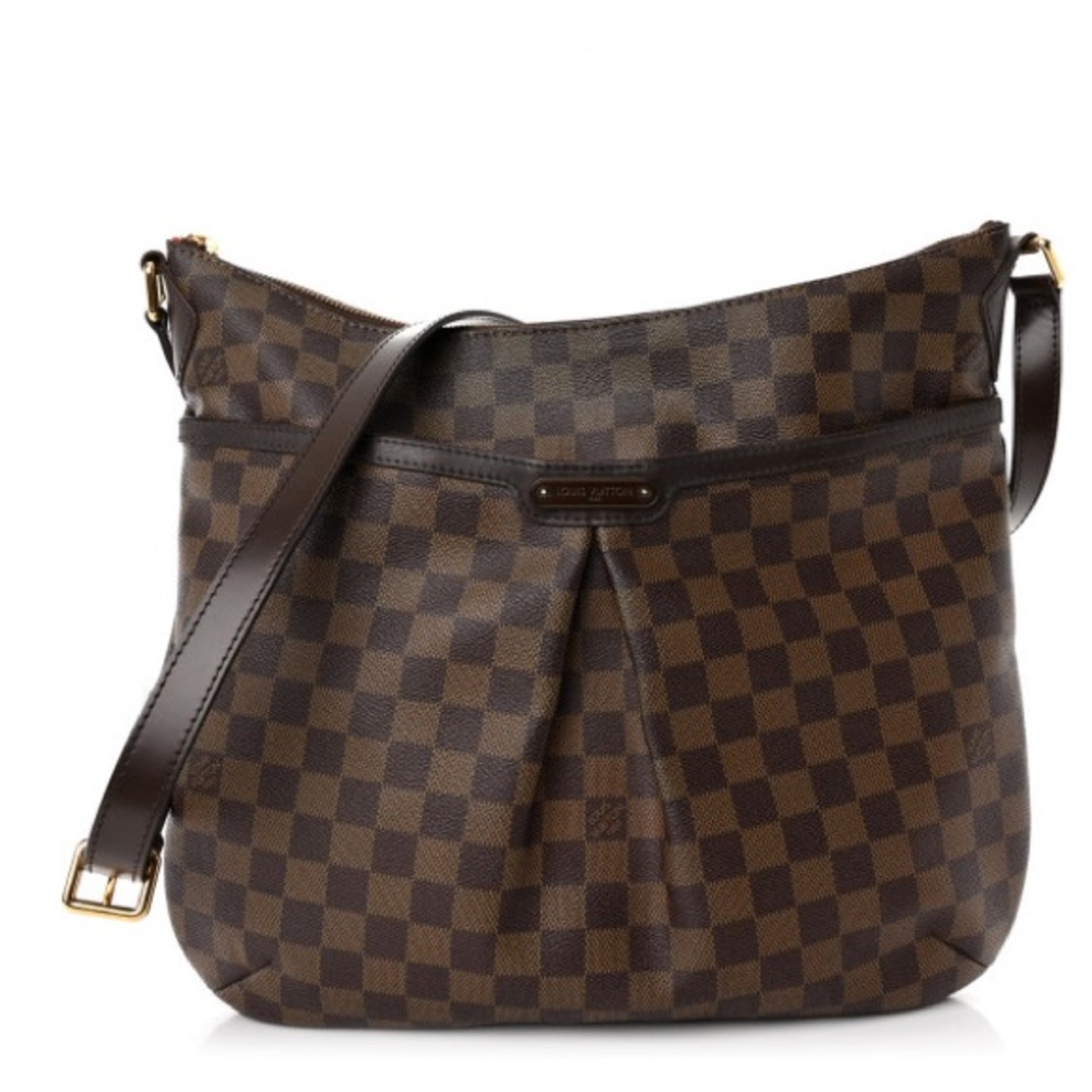 Authentic Louis Vuitton Damier Ebene Bloomsbury GM Large Crossbody Bag RETIRED